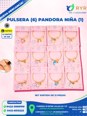 PULSERA (6) PANDORA NIÑA
